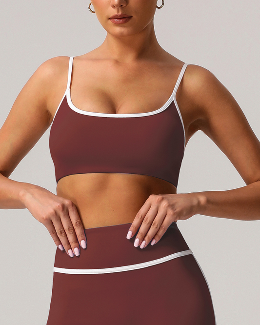 Apphia Square Neck Bra